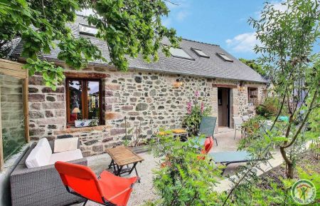 G&icirc;te n&deg;22G351055 Plurien - C&ocirc;tes d'Armor - G&icirc;te La Tr&eacute;mi&egrave;re : Terrasse plein sud