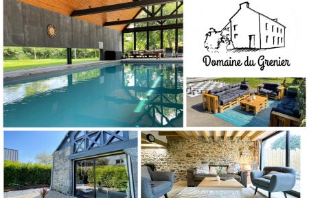 G&icirc;te n&deg;22G311802 Yffiniac - C&ocirc;tes d'Armor - Domaine du Grenier - hortensia