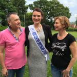 Yann et Laurence Kerleau avec leur fille.